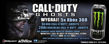 Konkurs "Monster & Call of Duty"