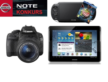 Konkurs "Podróż z Nissan Note"