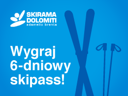 Zimowy konkurs dla narciarzy. Do wygrania skipass SKIRAMA Dolomiti!