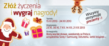 Złóż życzenia i wygraj nagrody