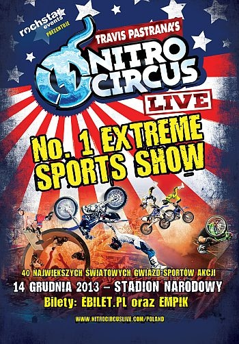 Wygraj bilety na NITRO CIRCUS LIVE, Warszawa