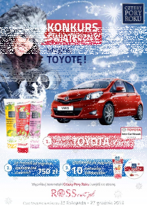 Konkurs "Wygraj Toyotę" do godz. 16:00