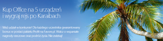 Konkurs "Wygraj rejs po karaibach"