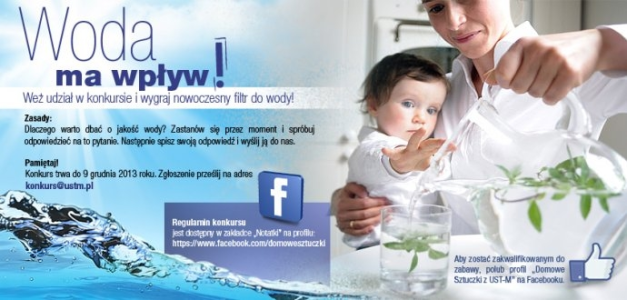 Wygraj nowoczesny filtr do wody!