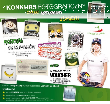 Konkurs "Znajdź naturalny uśmiech"