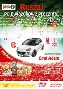 Konkurs "Ruszaj po gwiazdkowe prezenty do Chata Polska"