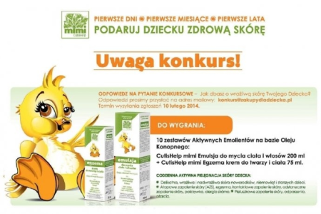 Konkurs "Podaruj dziecku zdrową skórę"