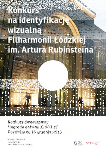 Konkurs na identyfikację wizualną Filharmonii Łódzkiej