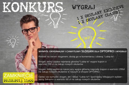 Wymyśl orginalny i chwytliwy slogan dla Optopro