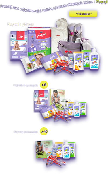 Konkurs "Happy rodzina, każdą zimę przetrzyma"