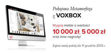 Pokojowa metamorfoza VOXBOX - zdobądź 10 000 zł