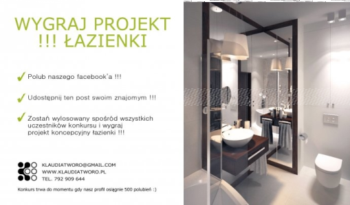 Wygraj Projekt Aranżacji Łazienki !!!