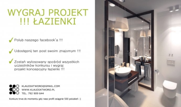 Wygraj Projekt Aranżacji Łazienki !!!