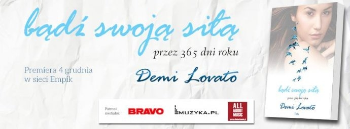 Wygraj książkę Demi Lovato - Bądź swoją siłą