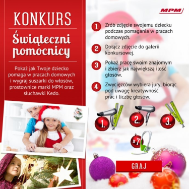 Konkurs "Świąteczni Pomocnicy" fotograficzny