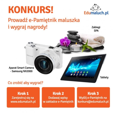 Konkurs dla Rodziców - wspaniały e-Pamiętnik!