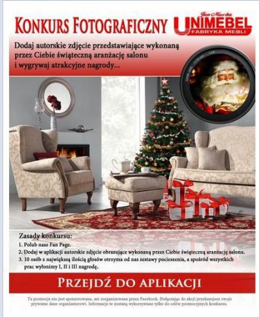 Świąteczny konkurs Unimebel, fotograficzny