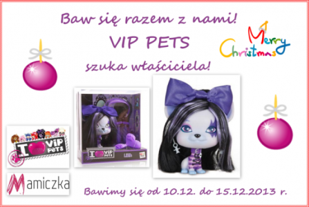 Konkurs "VIP PETS szuka właściciela"