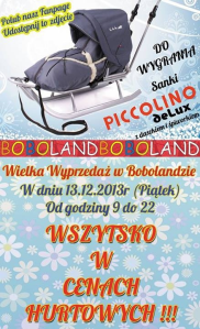 Wygraj super sanki ADBOR PICCOLINO