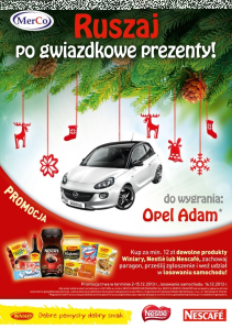 Konkurs "Ruszaj po gwiazdkowe prezenty" Merco