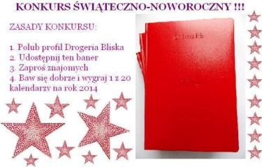 Wygraj kalendarz od Drogeria Bliska