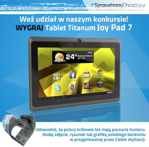 Wygraj tablet Titanum JOY Pad 7, fotograficzny