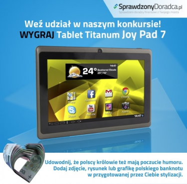 Wygraj tablet Titanum JOY Pad 7, fotograficzny