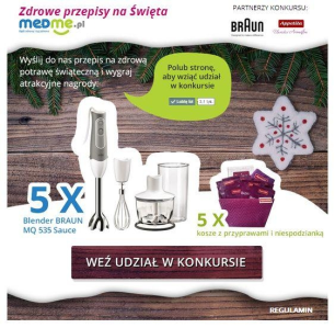 Konkurs "Zdrowy przepis na zdrowe święta"