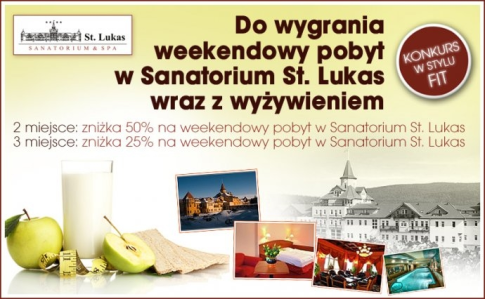 Pokaż jak jesz zdrowo i wygraj pobyt w senatorium