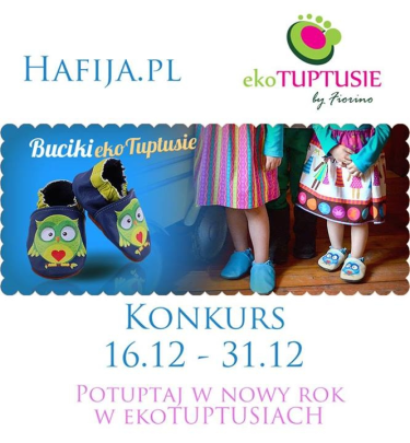 Wygraj buciki ekoTuptusie