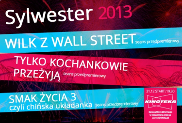 Konkurs "Sylwestrowy Maraton Filmowy w Kinotece" Warszawa