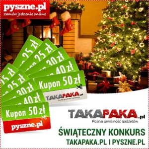 Świąteczny konkurs TakaPaka.pl i Pyszne.pl