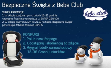 Wygraj fotelik samochodowy Graco Junior Maxi