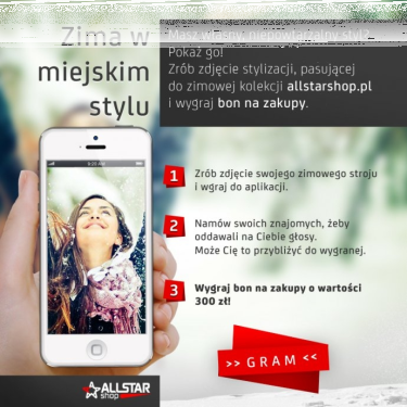 Konkurs "Zima w miejskim stylu" fotograficzny