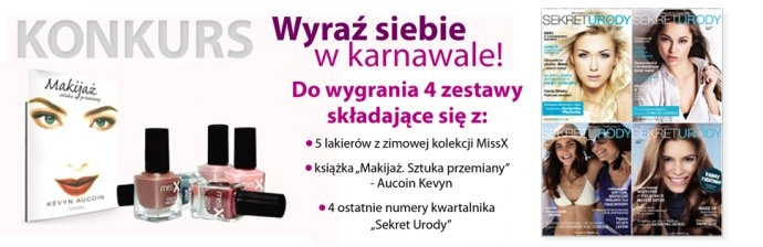 Konkurs "Wyraź siebie w karnawale"