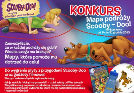 Konkurs "Mapa podroży Scooby-Doo!"