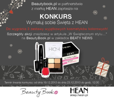 Konkurs "Wymaluj sobie Święta z HEAN" fotograficzny