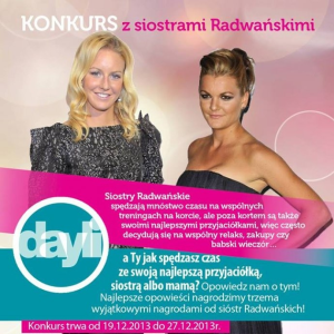 Konkurs z siostrami Radwańskimi, do godz. 16:00