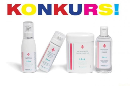Wygraj zestaw antybakteryjny do higieny rąk dla całej rodziny Osmozacare