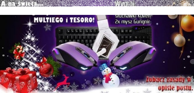 Świąteczny konkurs Tesoro