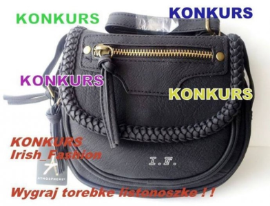 Wygraj czarną skórzaną torebkę listonoszkę
