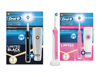 Wygraj szczoteczkę do zębów Oral-B 700 Black i Pink