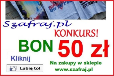 Wygraj bon na zakupy w sklepie szafraj.pl