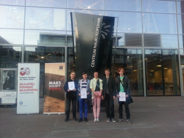 Konkurs astronautyczno-robotyczny dla gimnazjalistów