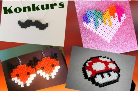 Wygraj pikselowy naszyjnik lub kolczyki