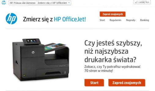 Czy jesteś szybszy, niż najszybsza drukarka świata?