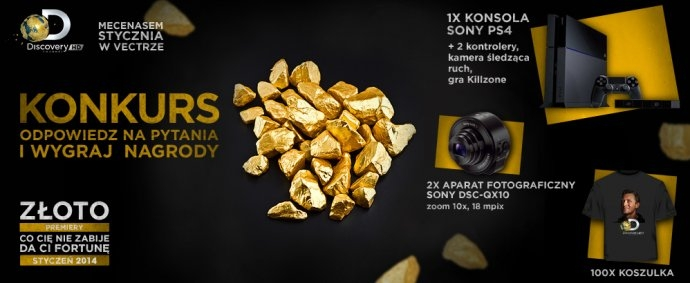 Konkurs "Discovery Channel mecenasem stycznia"