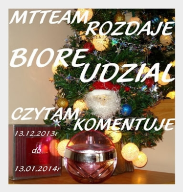 Konkurs "Komentujesz-zgarnij perfumy"