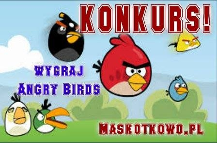 Wygraj maskotkę Angry Birds