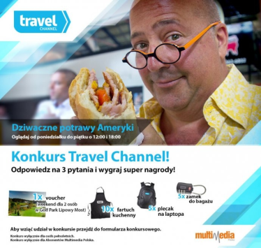 Dziwaczne potrawy Ameryki z Travel Channel